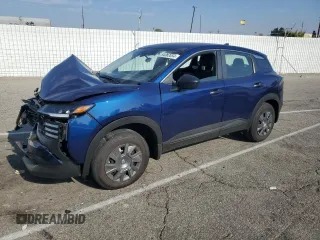 2025 Nissan Kicks S with VIN 3N8AP6BA4SL315807, listed as a Copart auction lot 84082054 with Not Provided miles and Salvage Title. Bid and sale history available at carsss.com. Image 1.
