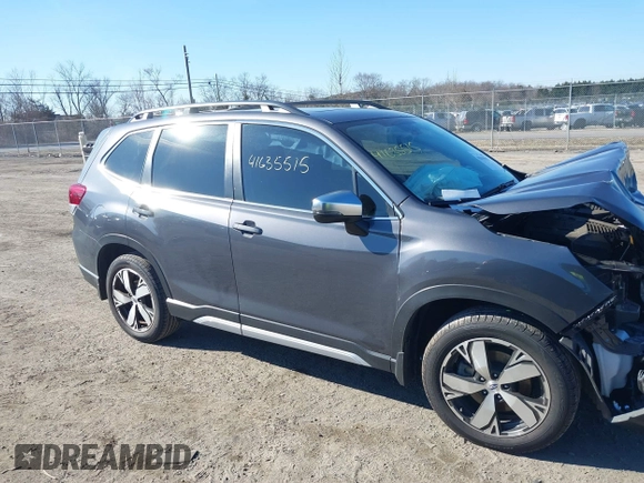 2021 Subaru Forester Touring with VIN JF2SKAXC3MH453658, listed as a IAAI auction lot 41635515 with 43,163 mi miles. Bid and sale history available at carsss.com. Image 13.