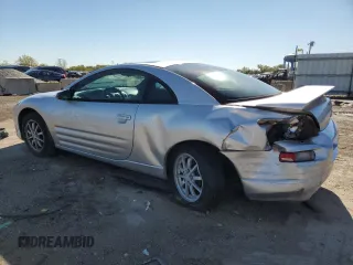2001 Mitsubishi Eclipse GS with VIN 4A3AC44GX1E136597, listed as a Copart auction lot 75957544 with 138,229 mi miles and Salvage Title. Bid and sale history available at carsss.com. Image 2.