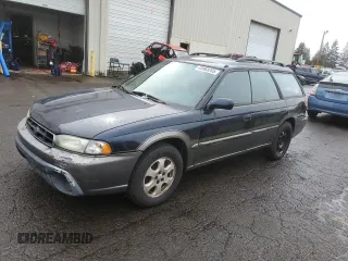 1998 Subaru Legacy Outback with VIN 4S3BG6855W7624058, listed as a Copart auction lot 45963265 with 220,541 mi miles and Salvage title. Bid and sale history available at DreamBid. Image 1.