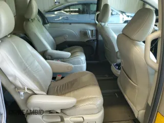 2011 Toyota Sienna XLE with VIN 5TDDK3DC7BS009764, listed as a Copart auction lot 59179775 with 197,145 mi miles and Salvage title. Bid and sale history available at DreamBid. Image 11.