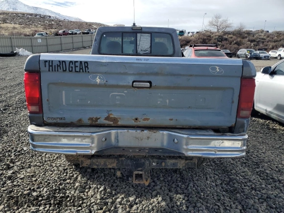 1991 Ford Ranger with VIN 1FTCR11T9MTA00875, listed as a Copart auction lot 45155865 with 22,591 mi miles and Salvage Title. Bid and sale history available at DreamBid. Image 6.