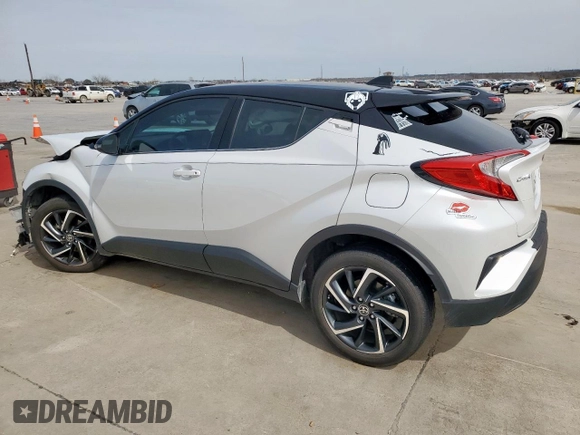 2022 Toyota C-HR XLE with VIN NMTKHMBX6NR146554, listed as a Copart auction lot 48039255 with 41,298 mi miles and Salvage Title. Bid and sale history available at carsss.com. Image 2.