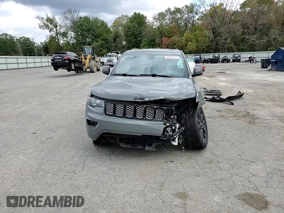 2020 Jeep Grand Cherokee Laredo E with VIN 1C4RJEAG0LC404979, listed as a Copart auction lot 81999474 with 57,328 mi miles and Salvage title. Bid and sale history available at DreamBid. Image 12.