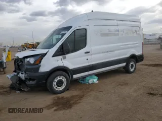 2021 Ford Transit Cargo with VIN 1FTBR1X88MKA24623, listed as a Copart auction lot 50757105 with 82,929 mi miles and Salvage Title. Bid and sale history available at DreamBid. Image 1.