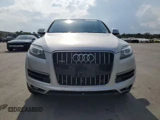 2015 Audi Q7 Premium Plus with VIN WA1LGAFEXFD027316, listed as a Copart auction lot 56501475 with 96,653 mi miles and Clean Title. Bid and sale history available at DreamBid. Image 5.
