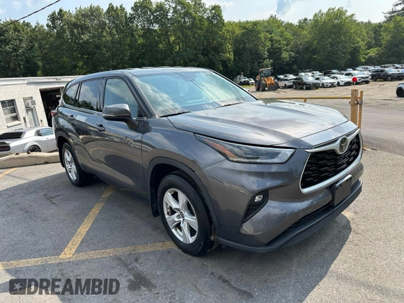 2021 Toyota Highlander L z VIN 5TDBZRBHXMS545583, wystawiony jako Copart lot #65928105 z przebiegiem 143 121 mil mil oraz Czysty tytuł • Clean title. Historia ofert i sprzedaży dostępna na DreamBid. Obrazek 4.