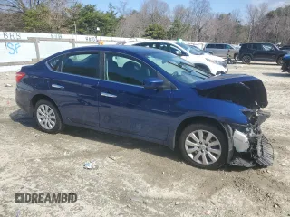 2019 Nissan Sentra SV z VIN 3N1AB7APXKY451208, wystawiony jako Copart lot #50192595 z przebiegiem 79 633 mil mil oraz Szkoda całkowita • Salvage title. Historia ofert i sprzedaży dostępna na DreamBid. Obrazek 4.