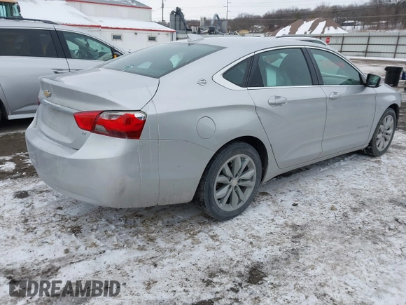 2017 Chevrolet Impala LT with VIN 2G1105SA3H9133871, listed as a IAAI auction lot 41583248 with 161,818 mi miles and . Bid and sale history available at DreamBid. Image 4.