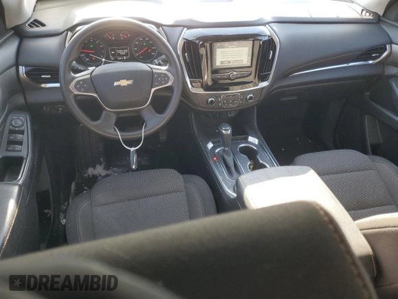 2018 Chevrolet Traverse with VIN 1GNEREKW8JJ281199, listed as a Copart auction lot 42822565 with 122,435 mi miles and Salvage title. Bid and sale history available at DreamBid. Image 8.