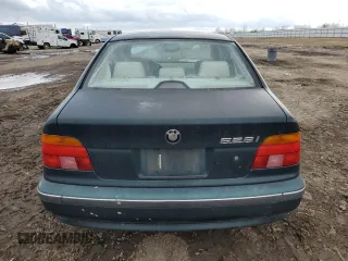 2000 BMW 5 Series 528iA with VIN WBADM6346YGU20515, listed as a Copart auction lot 43608485 with 197,903 mi miles and Salvage Title. Bid and sale history available at carsss.com. Image 6.