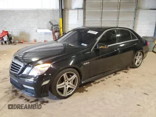 2011 Mercedes-Benz E 63 AMG with VIN WDDHF7HBXBA418665, listed as a Copart auction lot 49383395 with 68,354 mi miles and Salvage title. Bid and sale history available at DreamBid. Image 1.
