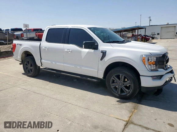 2023 Ford F-150 XL with VIN 1FTFW1E59PKD27966, listed as a Copart auction lot 49133345 with 29,908 mi miles and Salvage Title. Bid and sale history available at carsss.com. Image 4.