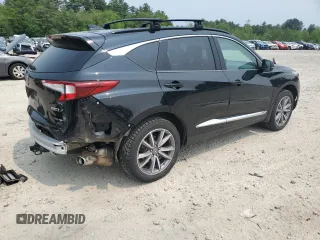 2020 Acura RDX Technology with VIN 5J8TC2H57LL006740, listed as a Copart auction lot 59272975 with 62,788 mi miles and Salvage title. Bid and sale history available at DreamBid. Image 3.