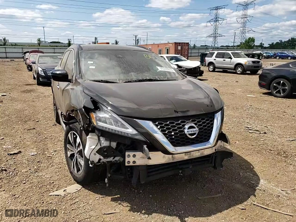 2020 Nissan Murano SV with VIN 5N1AZ2BS8LN141535, listed as a Copart auction lot 41480255 with 70,918 mi miles and Salvage Title. Bid and sale history available at carsss.com. Image 10.