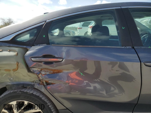 2018 Honda Civic EX with VIN 2HGFC2F79JH604565, listed as a Copart auction lot 47015045 with 99,029 mi miles and Salvage Title. Bid and sale history available at DreamBid. Image 10.