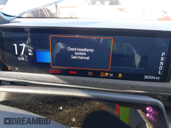 2021 Ford Mustang Mach-E Premium with VIN 3FMTK3SU3MMA08066, listed as a IAAI auction lot 42004604 with 36,504 mi miles and . Bid and sale history available at DreamBid. Image 19.