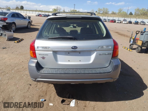 2006 Subaru Legacy Outback Limited with VIN 4S4BP62C067351291, listed as a Copart auction lot 53872395 with 64,306 mi miles and Non repairable. Bid and sale history available at DreamBid. Image 6.