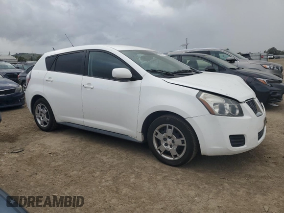 2009 Pontiac Vibe 1SB with VIN 5Y2SP67019Z433171, listed as a Copart auction lot 50663575 with 145,056 mi miles and Salvage Title. Bid and sale history available at DreamBid. Image 4.