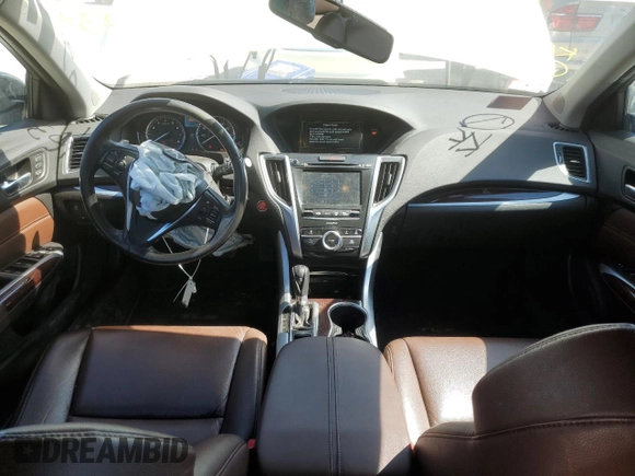 2015 Acura TLX with VIN 19UUB1F38FA010265, listed as a Copart auction lot 48134633 with 87,299 mi miles. Bid and sale history available at carsss.com. Image 8.