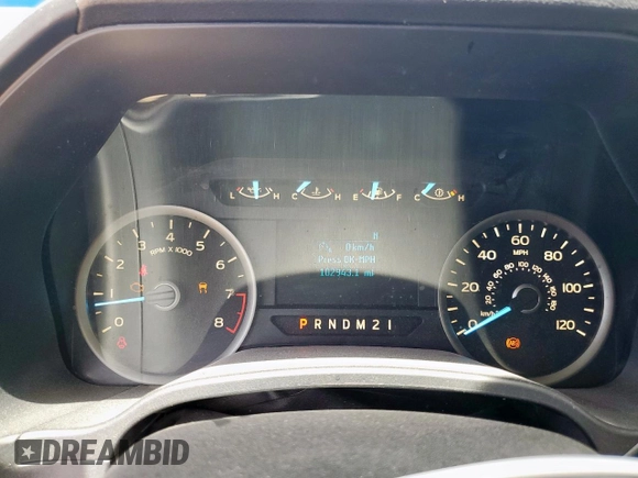 2018 Ford F-150 XL with VIN 1FTEW1CB3JKC08225, listed as a Copart auction lot 63831685 with 102,943 mi miles and Salvage title. Bid and sale history available at DreamBid. Image 9.