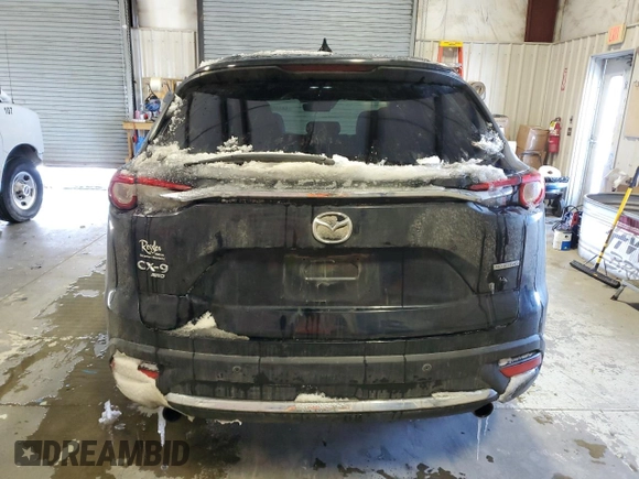 2021 Mazda CX-9 Grand Touring with VIN JM3TCBDY5M0512429, listed as a Copart auction lot 44445625 with 64,989 mi miles and Salvage title. Bid and sale history available at DreamBid. Image 6.