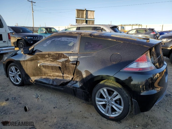 2011 Honda CR-Z with VIN JHMZF1C44BS013303, listed as a Copart auction lot 46244855 with 205,924 mi miles and Salvage Title. Bid and sale history available at carsss.com. Image 2.