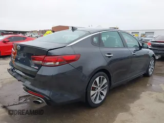 2016 Kia Optima SX Turbo with VIN 5XXGW4L22GG089399, listed as a IAAI auction lot 41498110 with 79,033 mi miles and . Bid and sale history available at DreamBid. Image 4.