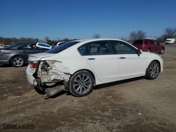 2014 Honda Accord Sedan Sport with VIN 1HGCR2F53EA140922, listed as a Copart auction lot 51337025 with 178,691 mi miles and Salvage Title. Bid and sale history available at carsss.com. Image 3.
