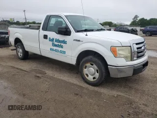 2009 Ford F-150 XL with VIN 1FTRF12W99KC79348, listed as a Copart auction lot 51944505 with 290,738 mi miles and Clean Title. Bid and sale history available at carsss.com. Image 4.