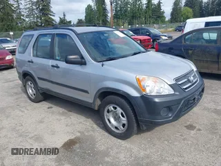 2006 Honda CR-V LX z VIN JHLRD78586C062616, wystawiony jako IAAI lot #42311482 z przebiegiem 199 344 mil mil oraz . Historia ofert i sprzedaży dostępna na DreamBid. Obrazek 1.