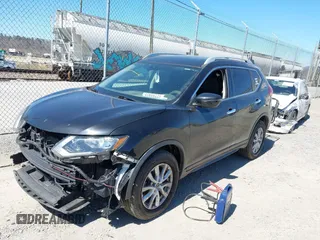 2017 Nissan Rogue SL with VIN 5N1AT2MV8HC849781, listed as a IAAI auction lot 41810225 with 75,066 mi miles. Bid and sale history available at carsss.com. Image 17.