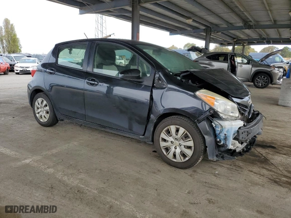 2012 Toyota Yaris L with VIN JTDKTUD32CD538045, listed as a Copart auction lot 52910945 with 139,477 mi miles and Clean Title. Bid and sale history available at carsss.com. Image 4.
