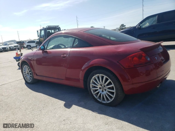2002 Audi TT ALMS Edition with VIN TRUWT28N021008924, listed as a Copart auction lot 50767385 with 0 mi miles and Salvage Title. Bid and sale history available at carsss.com. Image 2.