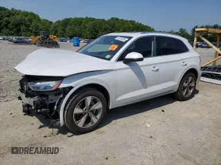 2024 Audi Q5 Premium Plus с VIN WA1BBAFY3R2067614, выставлен на аукционе Copart как лот 59356595 с пробегом 7 616 миль миль и Списание • Salvage title. История ставок и продаж доступна на DreamBid. Изображение 1.