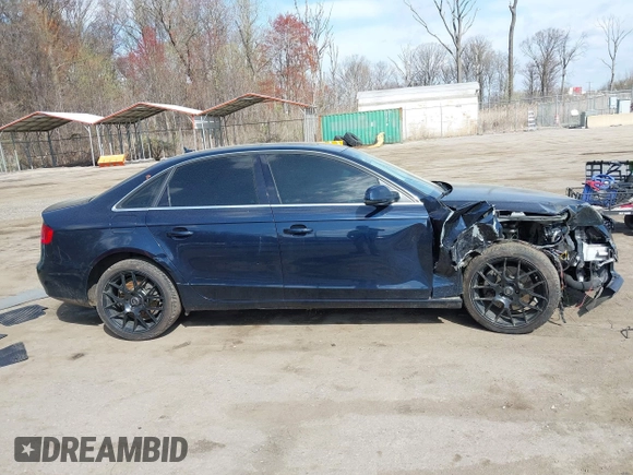 2010 Audi A4 2.0T Premium Plus with VIN WAUHFAFL2AN051767, listed as a IAAI auction lot 41899587 with 112,011 mi miles. Bid and sale history available at carsss.com. Image 13.