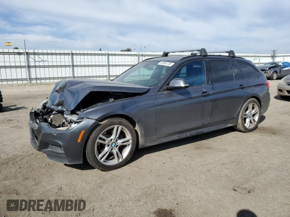 2014 BMW 3 Series 328d xDrive with VIN WBA3K5C5XEK300391, listed as a Copart auction lot 45995735 with 146,439 mi miles and Salvage title. Bid and sale history available at DreamBid. Image 1.
