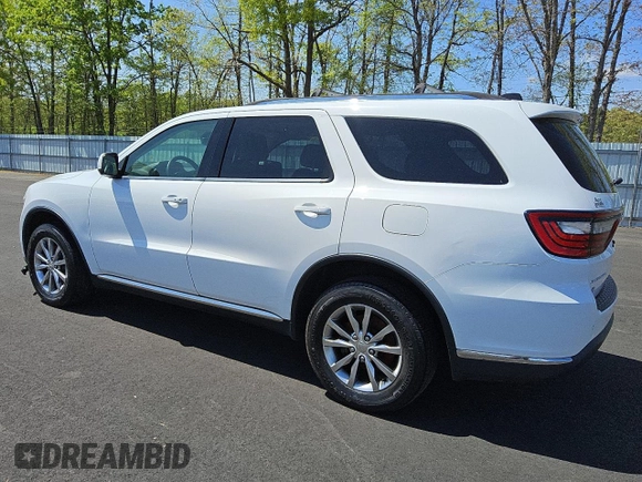 2018 Dodge Durango SXT with VIN 1C4RDJAG9JC364639, listed as a Copart auction lot 54179475 with 107,250 mi miles and Clean title. Bid and sale history available at DreamBid. Image 2.