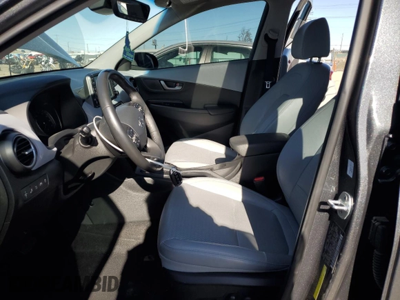 2021 Hyundai Kona Ultimate with VIN KM8K5CA56MU729443, listed as a Copart auction lot 45994575 with 28,042 mi miles and Salvage Title. Bid and sale history available at carsss.com. Image 7.