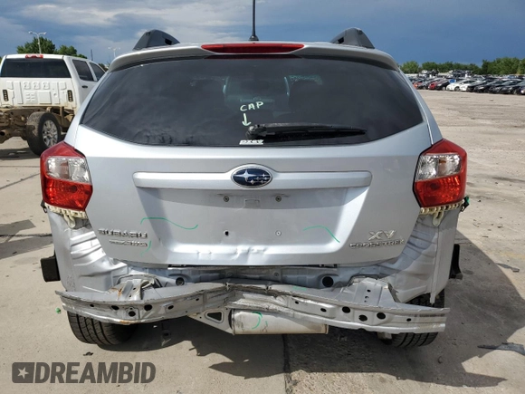 2013 Subaru Crosstrek Premium with VIN JF2GPAVC0D2807116, listed as a Copart auction lot 58535035 with 126,513 mi miles and Salvage title. Bid and sale history available at DreamBid. Image 6.