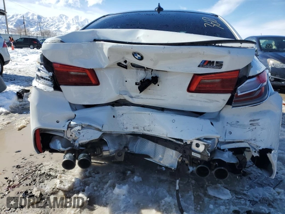 2019 BMW M5 Competition with VIN WBSJF0C51KB447883, listed as a Copart auction lot 42544553 with 14,000 mi miles. Bid and sale history available at carsss.com. Image 6.