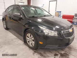 2014 Chevrolet Cruze LS with VIN 1G1PA5SH2E7340849, listed as a IAAI auction lot 41945025 with 107,425 mi miles. Bid and sale history available at carsss.com. Image 1.