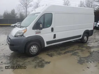 2014 Ram ProMaster Cargo z VIN 3C6TRVDGXEE122636, wystawiony jako Copart lot #43666305 z przebiegiem 74 580 mil mil oraz Czysty tytuł • Clean title. Historia ofert i sprzedaży dostępna na DreamBid. Obrazek 1.