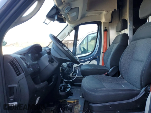 2021 Ram ProMaster Cargo with VIN 3C6MRVJG7ME563115, listed as a Copart auction lot 89348055 with Not Provided miles and Salvage Title. Bid and sale history available at carsss.com. Image 7.