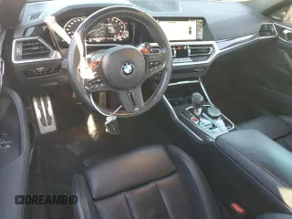 2022 BMW M4 Competition xDrive z VIN WBS43AZ0XNCH97800, wystawiony jako Copart lot #89343565 z przebiegiem 30 847 mil mil oraz Szkoda całkowita • Salvage title. Historia ofert i sprzedaży dostępna na DreamBid. Obrazek 8.