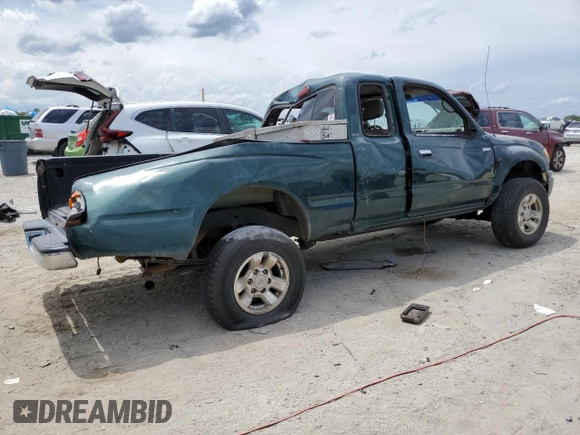 2000 Toyota Tacoma PreRunner with VIN 4TASM92N5YZ589270, listed as a Copart auction lot 58207905 with Not provided miles and Clean title. Bid and sale history available at DreamBid. Image 3.