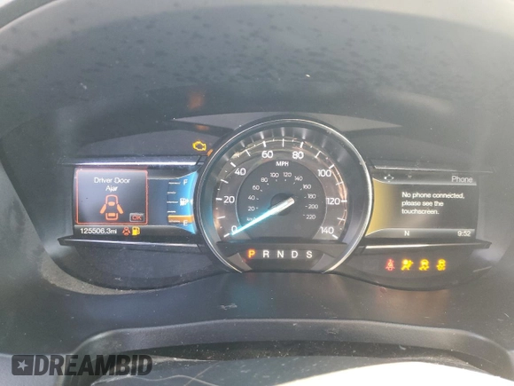 2017 Ford Explorer Sport with VIN 1FM5K8GT5HGE28224, listed as a Copart auction lot 47122765 with 125,506 mi miles and Non Repairable. Bid and sale history available at carsss.com. Image 9.