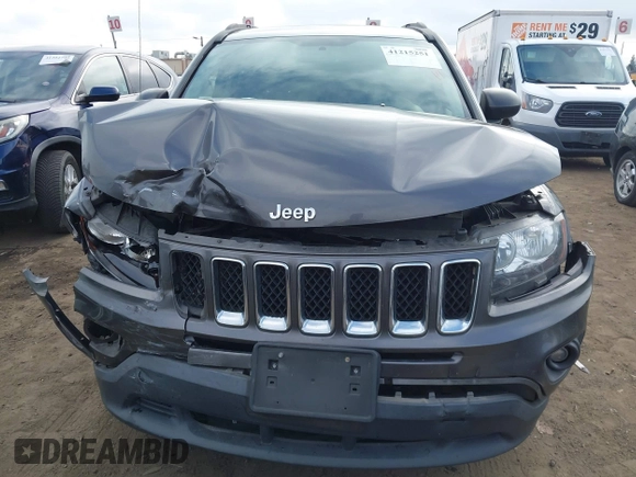 2014 Jeep Compass Sport with VIN 1C4NJCBB4ED789823, listed as a IAAI auction lot 41215251 with 152,709 mi miles. Bid and sale history available at carsss.com. Image 6.