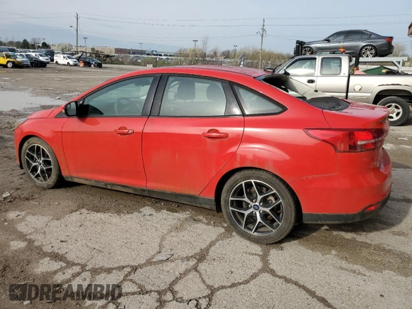 2017 Ford Focus SEL with VIN 1FADP3H26HL307256, listed as a Copart auction lot 51962745 with 62,007 mi miles and Salvage Title. Bid and sale history available at carsss.com. Image 2.