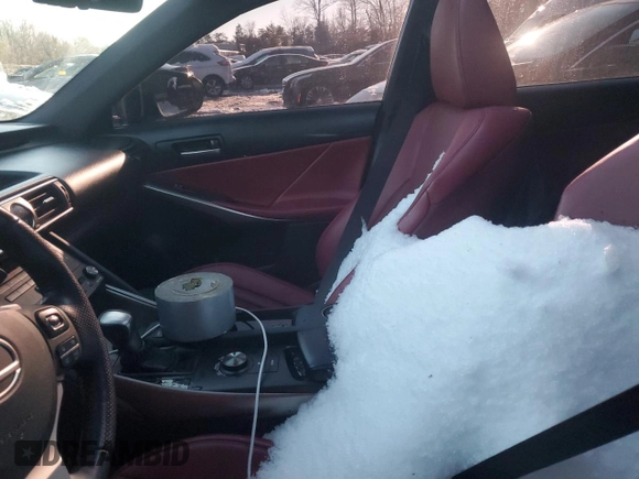 2020 Lexus IS 350 F Sport with VIN JTHGZ1E26L5017623, listed as a Copart auction lot 87470354 with Not provided miles and Salvage title. Bid and sale history available at DreamBid. Image 7.